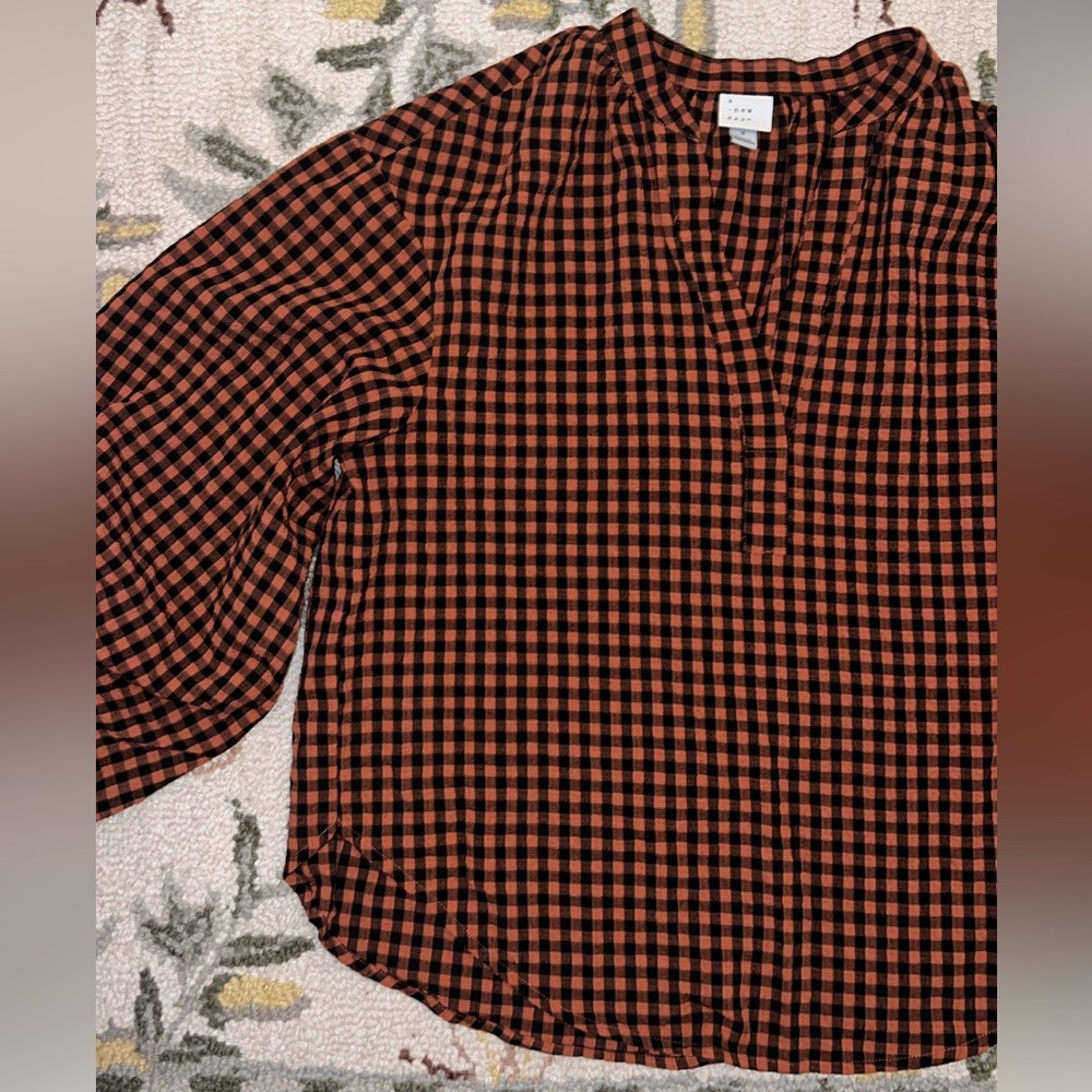 A New Day Balloon Sleeve Top